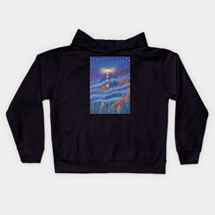 Forest Lighthouse Kids Hoodie